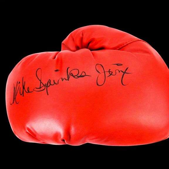 Michael Spinks “Jinx” Autographed Boxing Glove