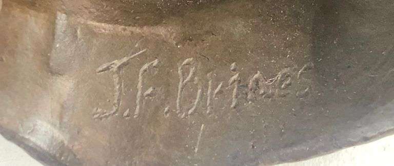 Jewelry Tray Bronze Sculpture