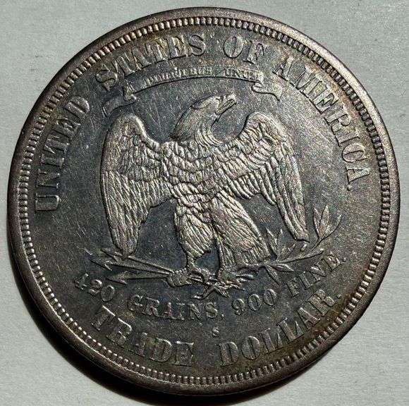 1873 S Trade Dollar