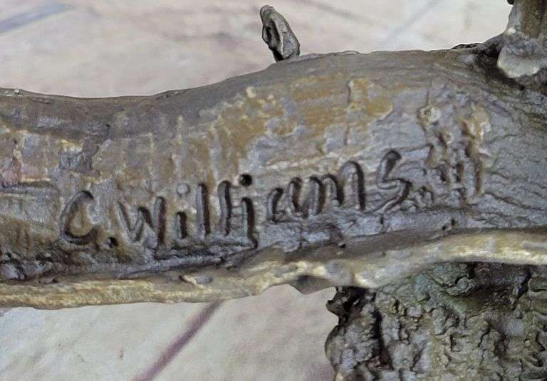 Parrot Bronze Sculpture