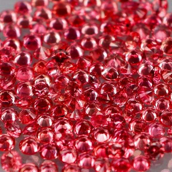 Exceptional 2.98ct diamond cut Songean Sapphire set