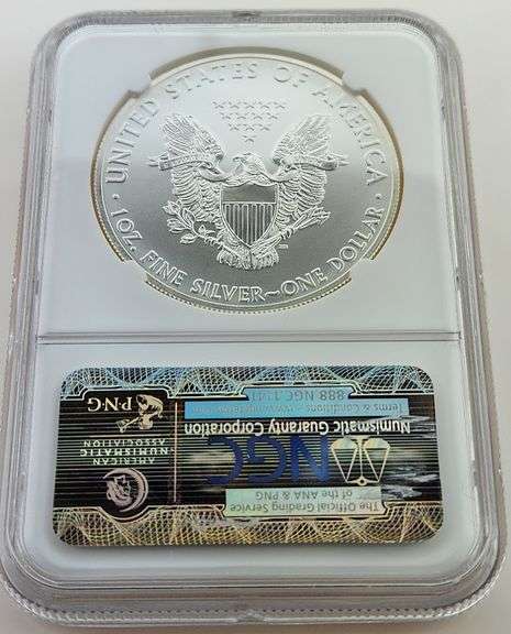 2014 American Silver Eagle, NGC MS69