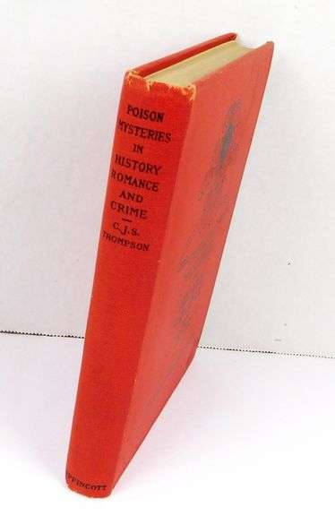 1920's Poison Mysteries Antique Book