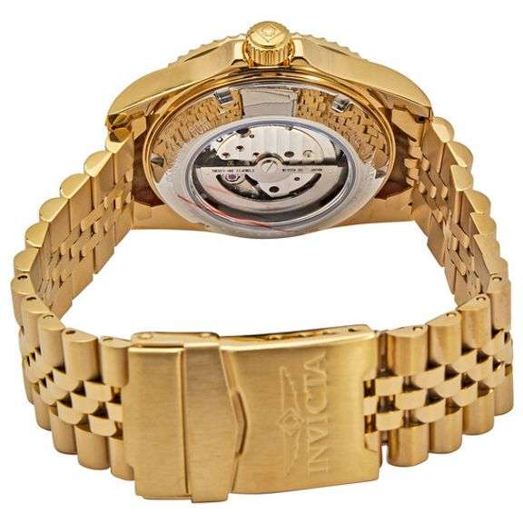 Invicta Pro Diver Automatic Men's Watch – Gold-Tone Stainless Steel, Champagne Dial, 200M