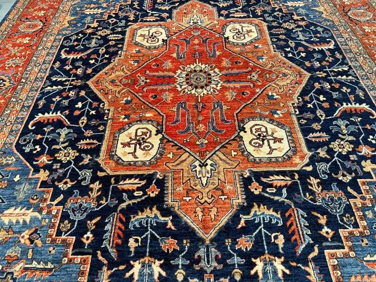 Stunning Fine Serapi Rug 10x13.9