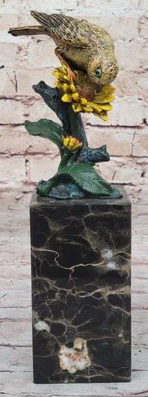 Dove Bronze Figurine