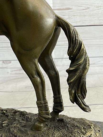 Jockey Bronze Sculpture