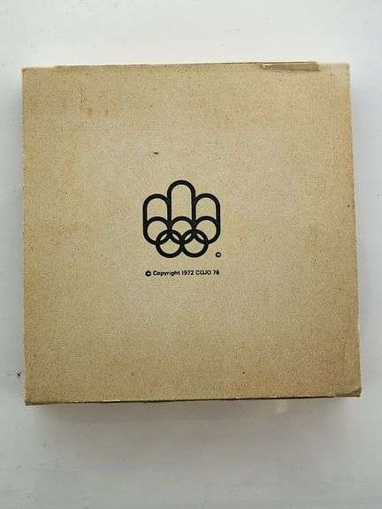 1976 Canadian Olympics Sterling Silver 4 Coin Set
