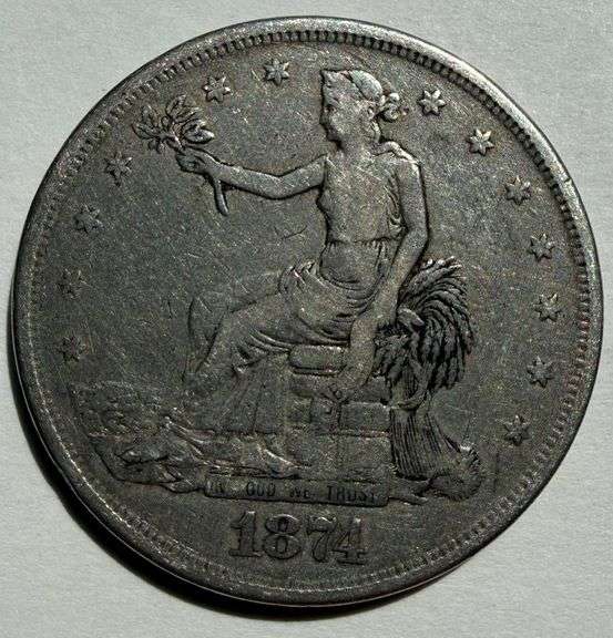 1874 Trade Dollar