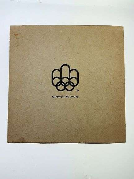 1976 Canadian Olympics Sterling Silver 4 Coin Set