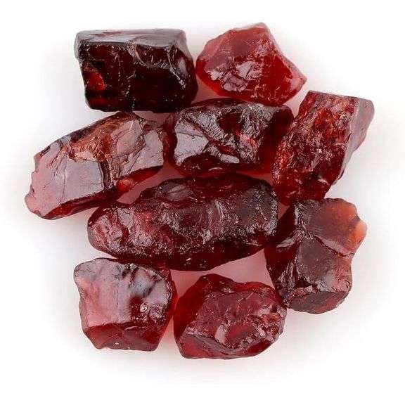 Natural Rough Red Garnet Gemstones