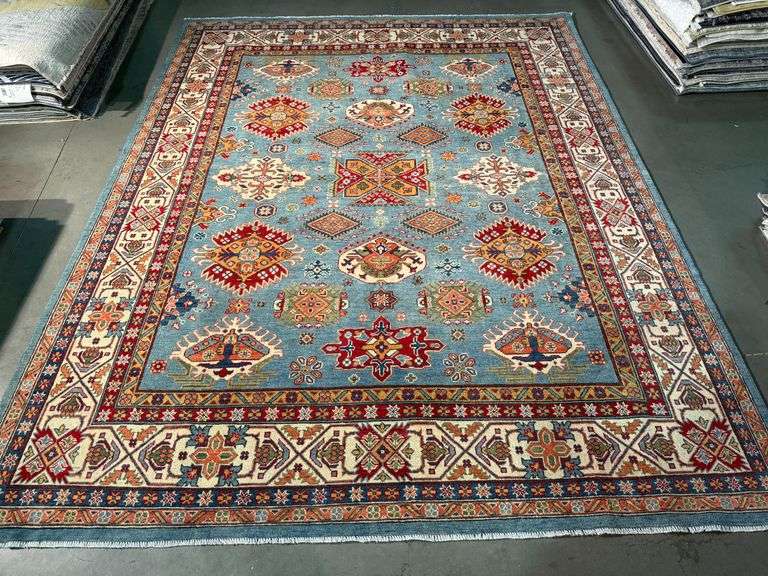 Exquisite Fine Kazak Rug 8.1x10.1