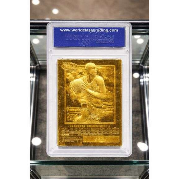 Kobe Bryant 23KT Gold Rookie Card Gem Mint 10