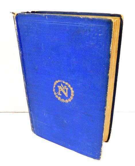 1854 Napoleon Dynasty Antique Book, Illustrated