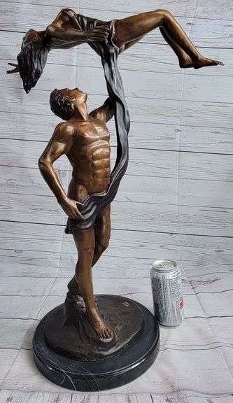 Poised Dancer Ballerina Bronze Sculpture