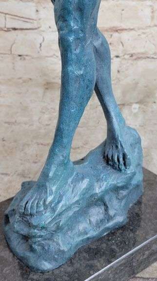 Nude Male Bronze Sculpture