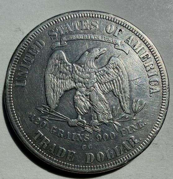 1877 CC Trade Dollar