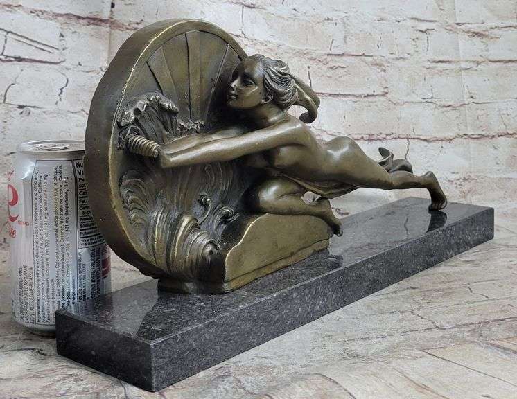 Nude Girl Bronze Sculpture