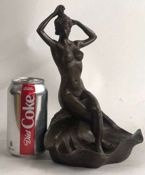 Jewelry Tray Bronze Sculpture