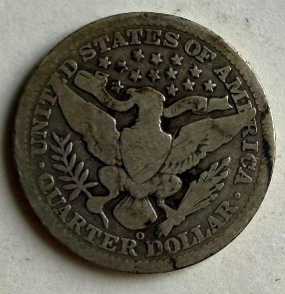 1909 O Barber Quarter