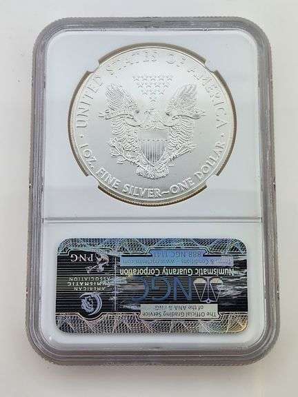 2013 American Silver Eagle, NGC MS69