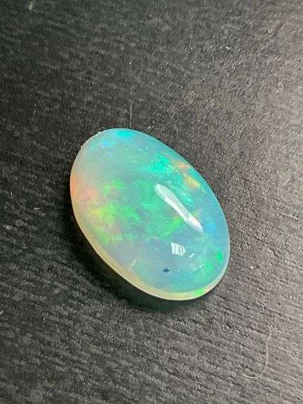 NATURAL OPAL LOOSE-5.85 CARATS OVAL CABOCHON CUT