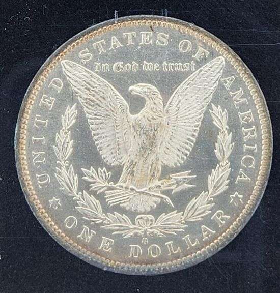 1883-O Morgan Silver Dollar, Plastic Case