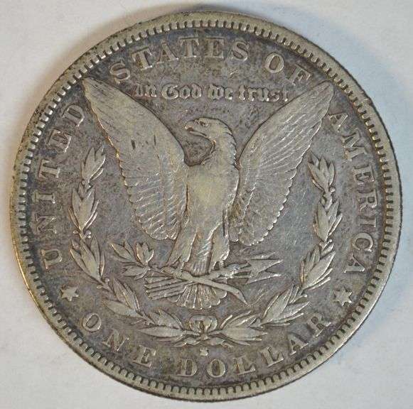 Sharp scarce 1884-S Morgan Silver Dollar in XF