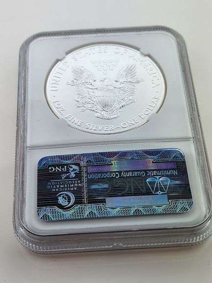 2011 American Silver Eagle, NGC MS69 ER