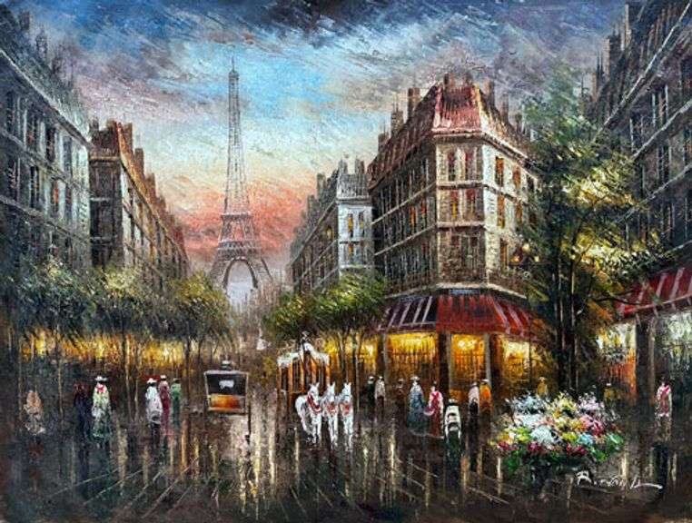 BEAUTIFUL UNIQUE PAINTING ON CANVAS