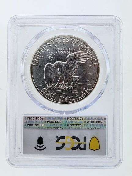 1971-S Eisenhower Silver Dollar, PCGS MS64