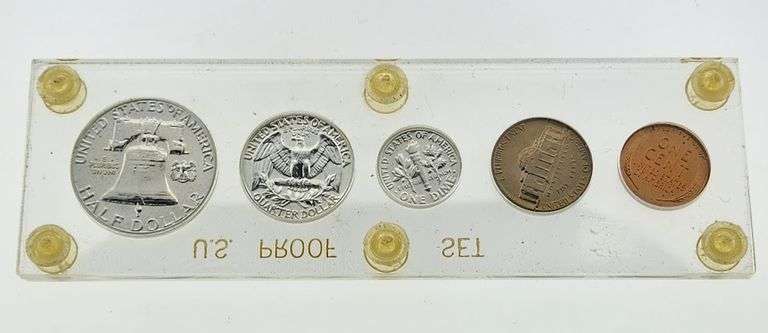 1958 United States Silvers Proof Set