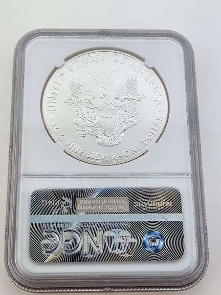 2015-(W) Silver Eagle, NGC MS70 Early Releases