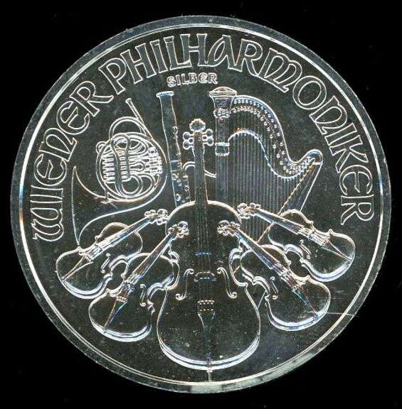 Austrian 2020 Philharmonic 1 Troy Ounce Silver Round
