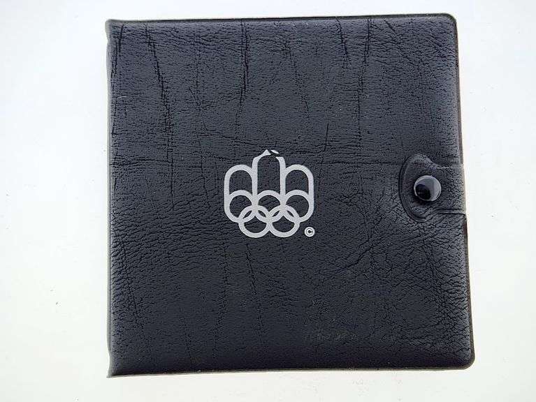 1976 Canadian Olympics Sterling Silver 4 Coin Set