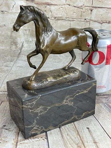 Galloping Horse Bronze Statue