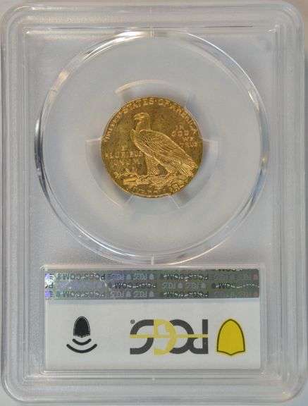 Better date Choice BU 1909 $5 Indian Gold Piece. PCGS MS63