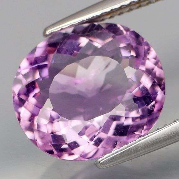 Large! Bright lavender! 6.02ct UNTREATED Bolivian Amethyst!