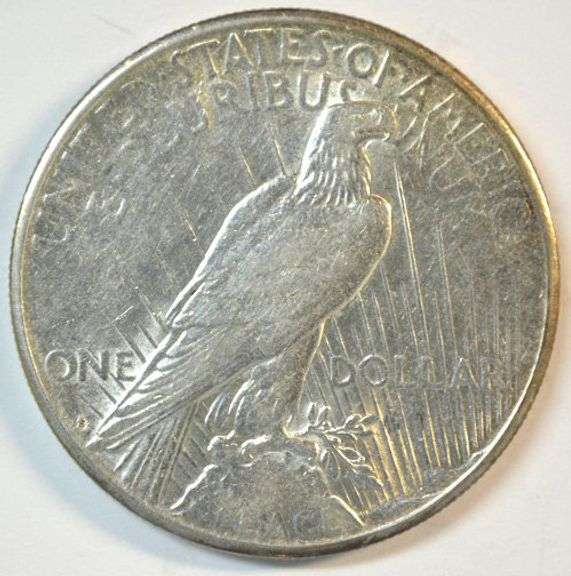 Well struck near Mint 1924-S Peace Silver Dollar
