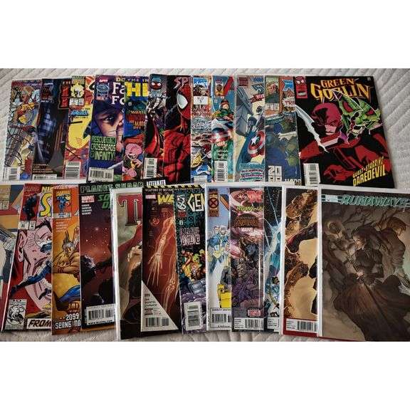 Lot 24 of Marvel Comic Books Assorted Superhero Collection