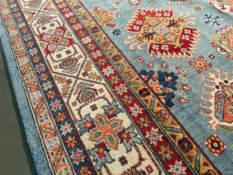 Exquisite Fine Kazak Rug 8.1x10.1