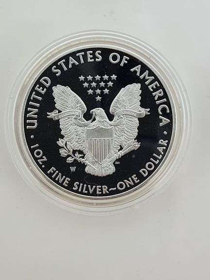 2016-W Proof American Silver Eagle, OGP