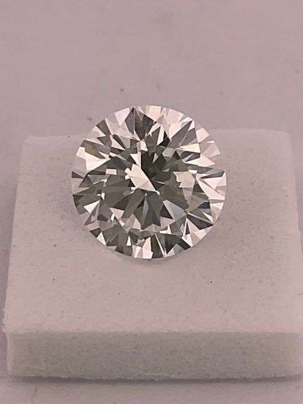 I.G.I CERTIFIED 4.00 CARAT LOOSE DIAMOND ROUND BRILLIANT CUT