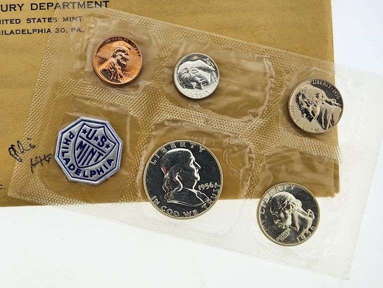 1956 United States Silver Proof Set