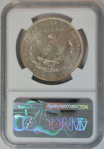 Shimmering Gem BU 1881-S Morgan Silver Dollar. NGC MS65