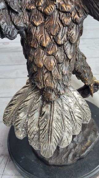 Stunning Eagle Bronze Statue