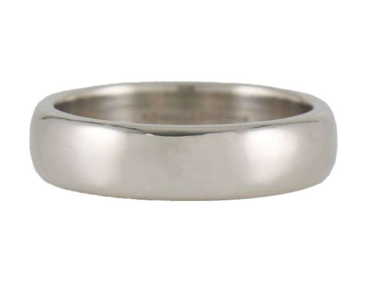 Gents Tiffany & Co. Forever 6.0MM Wedding Band Ring in Platinum