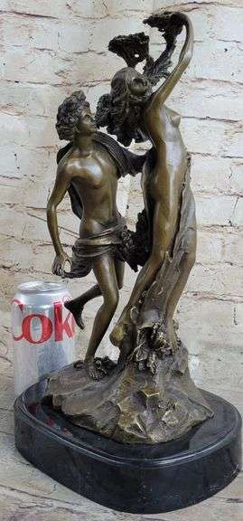 Apollo and Daphne Bronze Sculpture