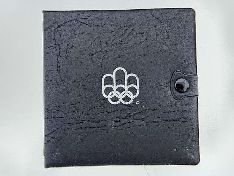 1976 Canadian Olympics Sterling Silver 4 Coin Set