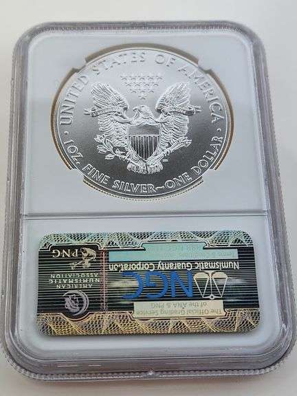 2015 American Silver Eagle, NGC MS69
